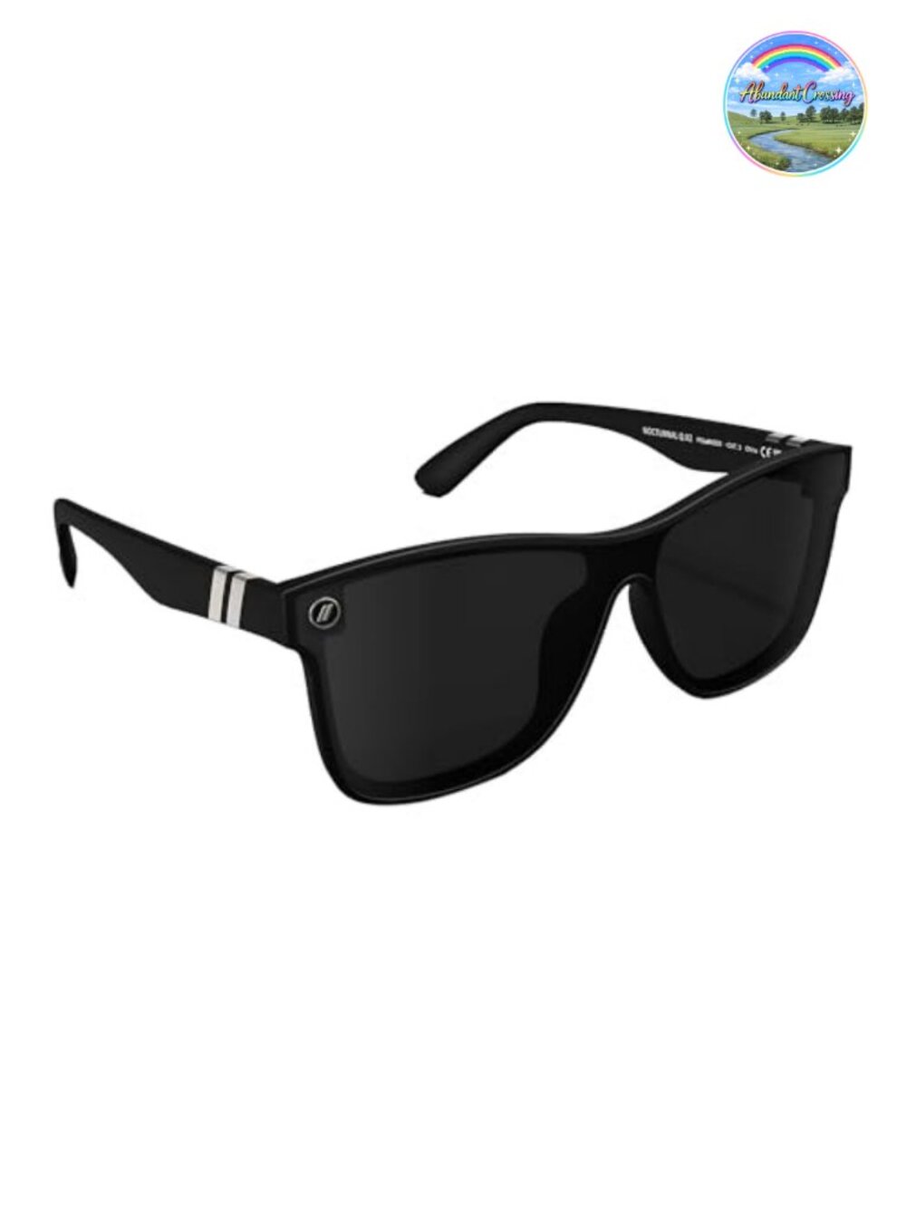 Polarized Sunglasses Flat Lens 100% UV Protection Matte Frame
